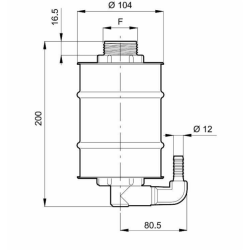 EIETTORE CON FILTRO 1" 1/4