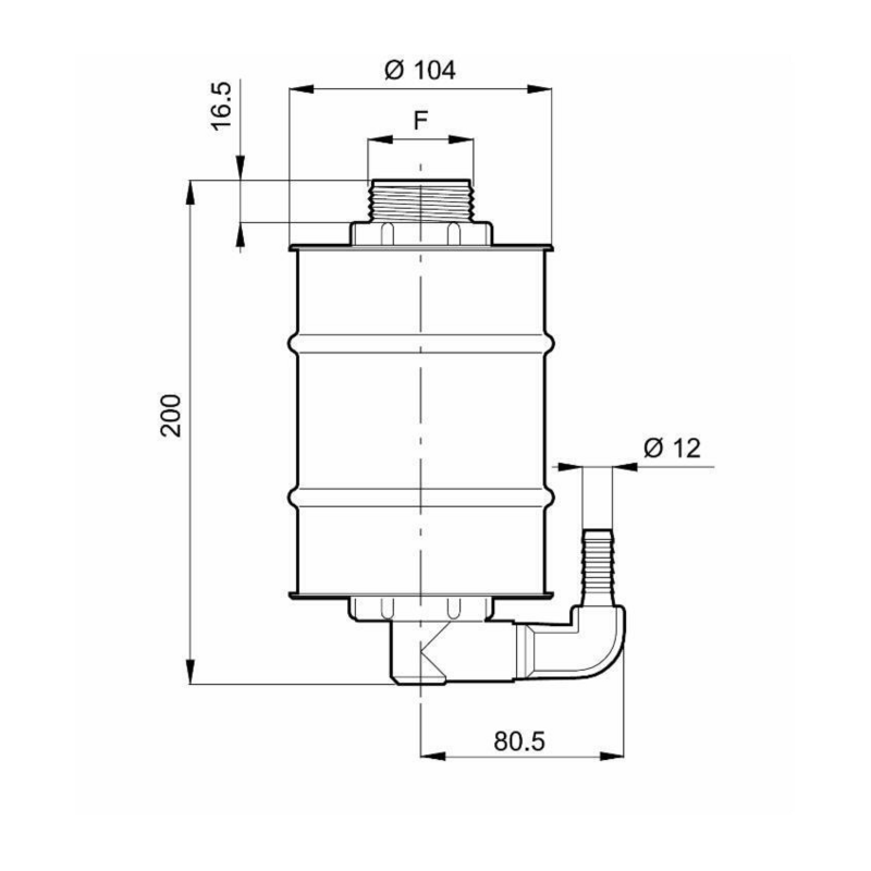 EIETTORE CON FILTRO 1" 1/4