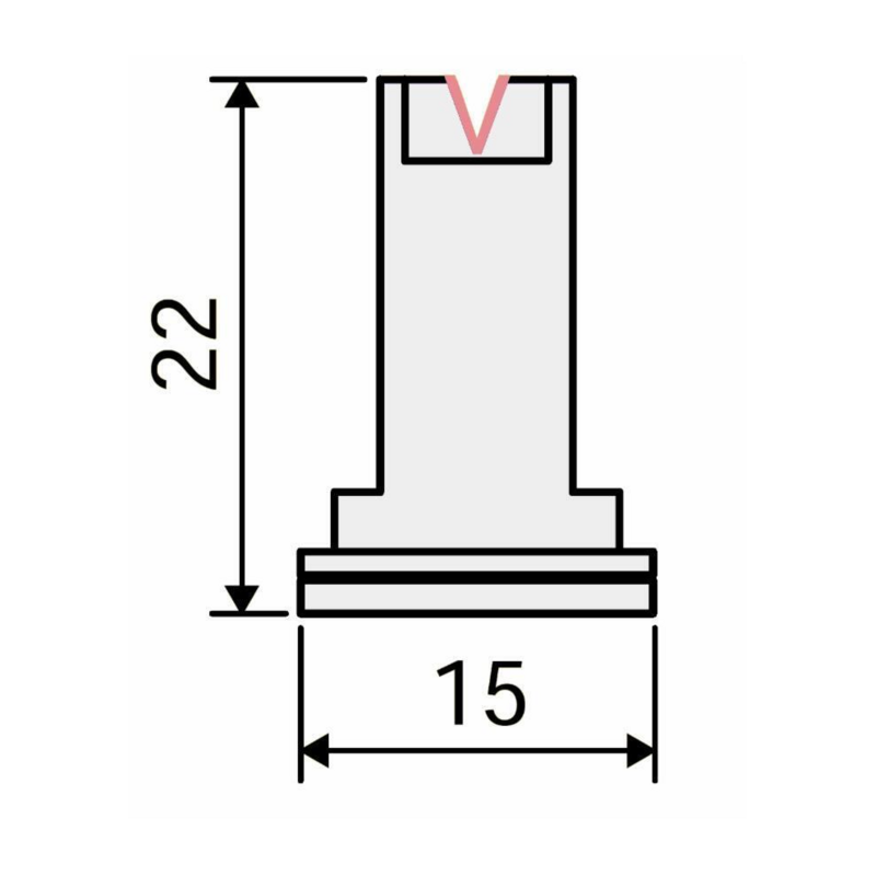 UGELLO A VENTAGLIO ANTIDERIVA CERAMICO AFC 110° BLU