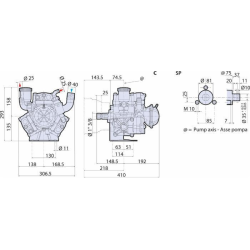 POMPA MOD. AR 135 BP/C