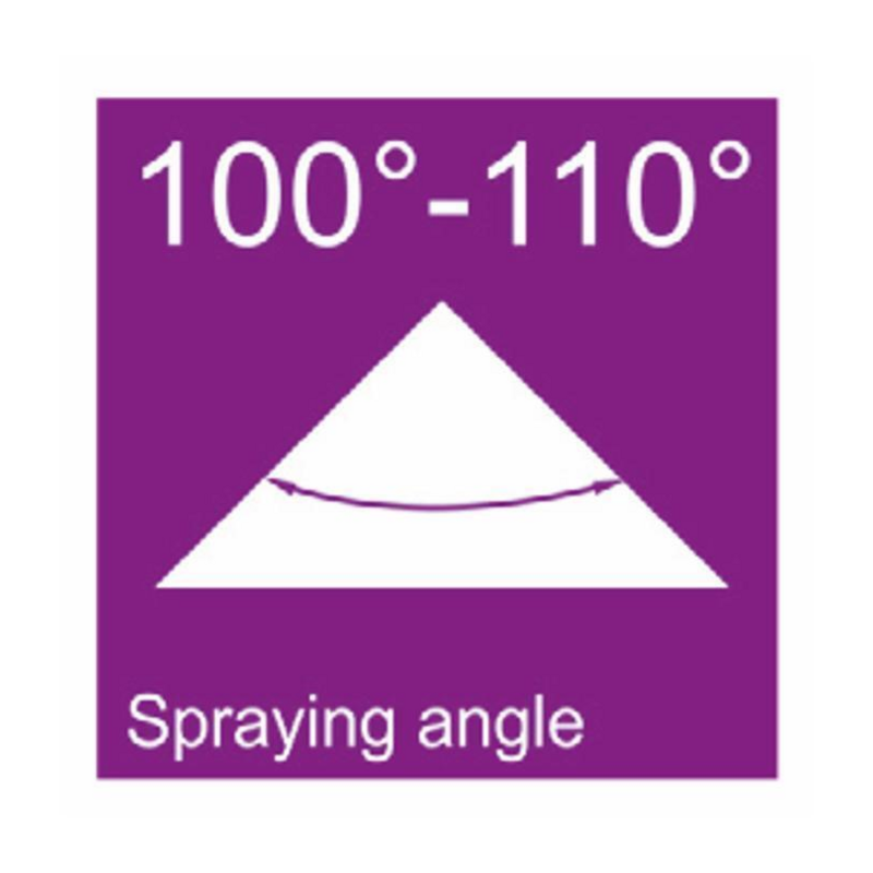 UGELLO INDUZIONE ARIA COMPATTO CFA 110° GIALLO