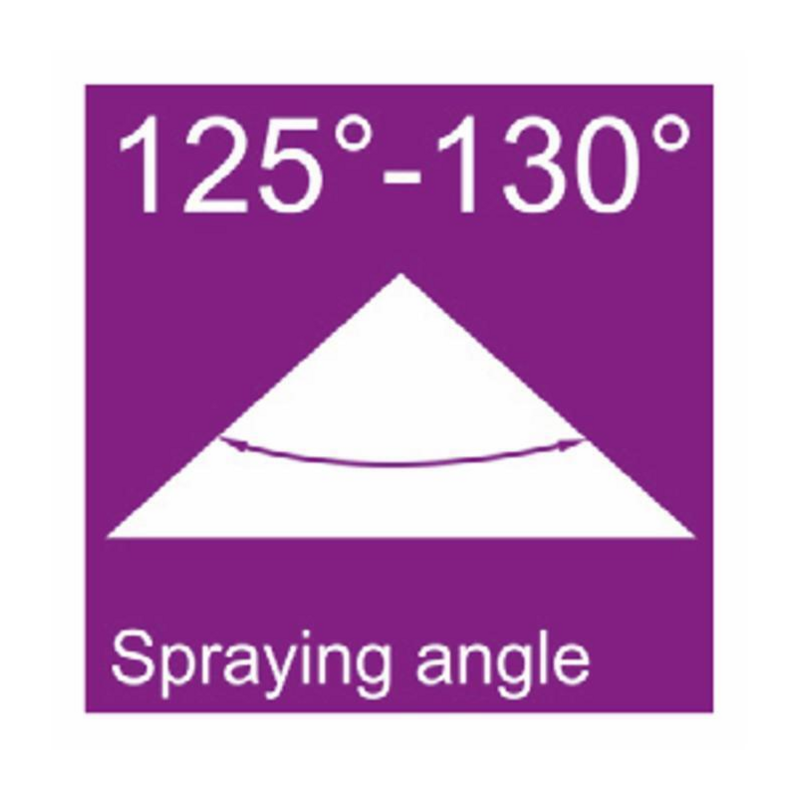 UGELLO A SPECCHIO IN PLASTICA DEF 130° MARRONE