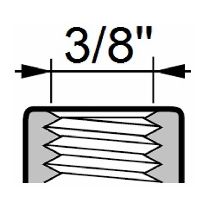 PORTAGOCCIA FILETTATO CON ANTIGOCCIA A MEMBRANA