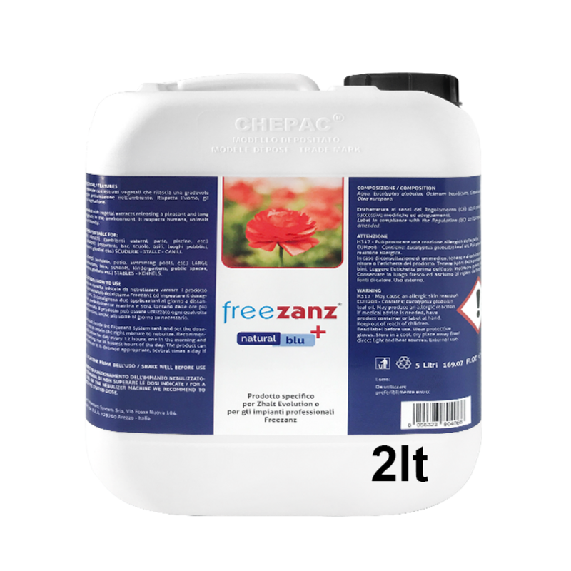 NATURAL BLUE+ 2 LT CONCENTRATO PER ZHALT EVOLUTION