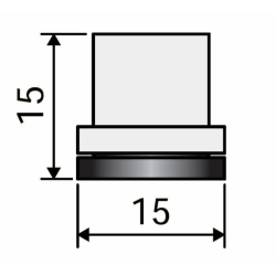 UGELLO A CONO CERAMICO HCI 80° ARANCIONE