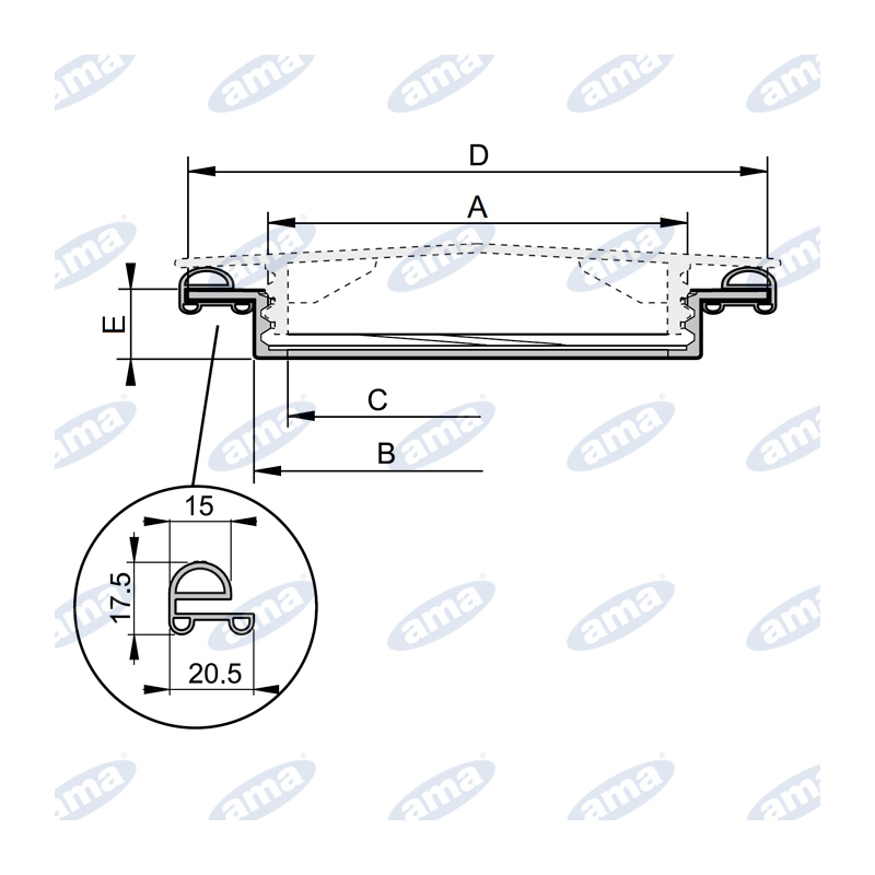 ANELLO FILETTATO DOPPIA GUARNIZIONE