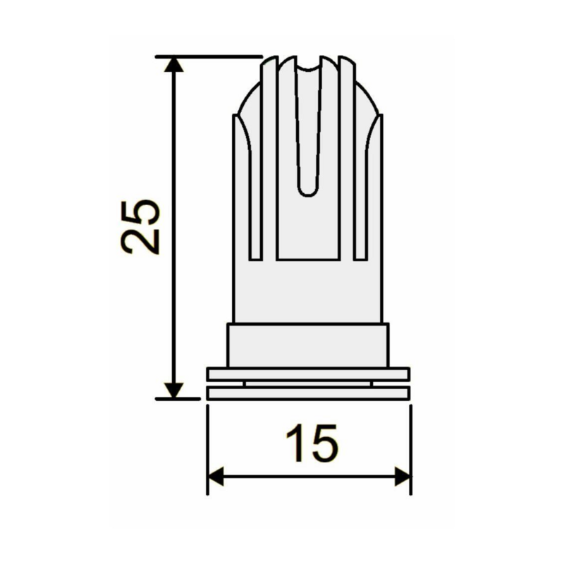 UGELLO FINE BARRA BX ROSSO