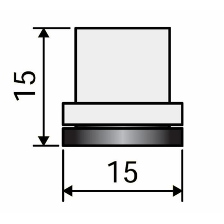 UGELLO A CONO CERAMICO HCI 80° BLU