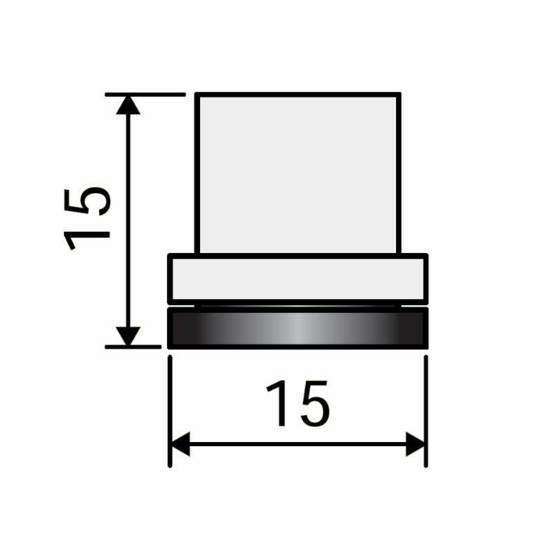 UGELLO A CONO CERAMICO HCI 80° BORDEAUX