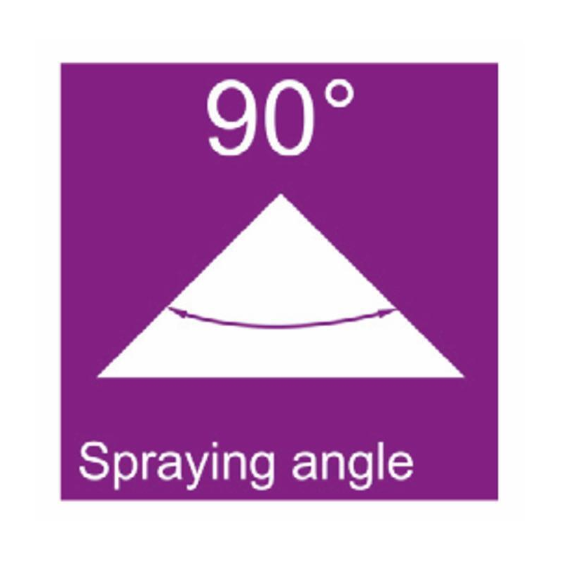 UGELLO DOPPIO INIEZIONE ARIA TFA 90° GIALLO