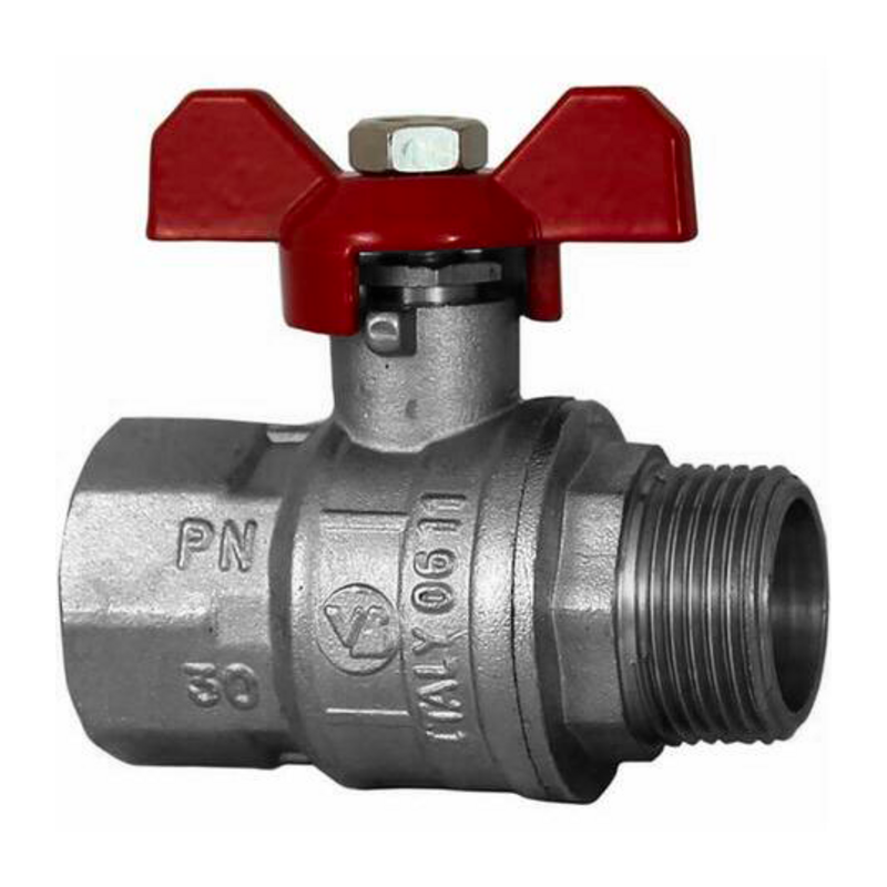 Valvola a sfera MF passaggio totale