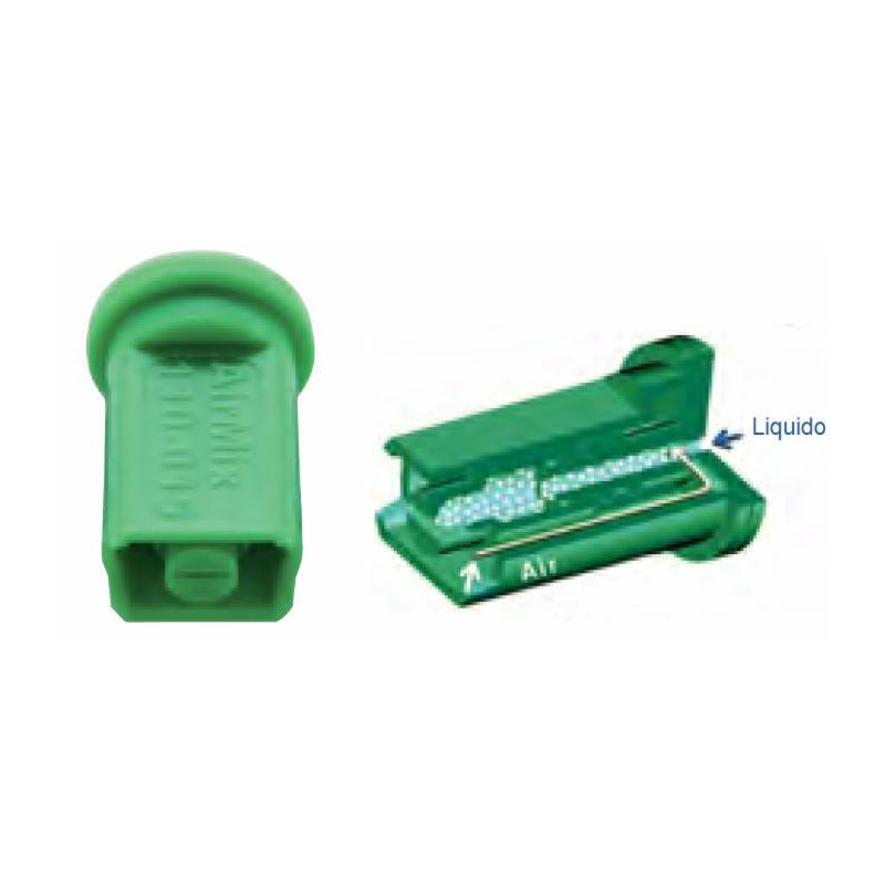 UGELLO A VENTAGLIO AIRMIX 110° VERDE
