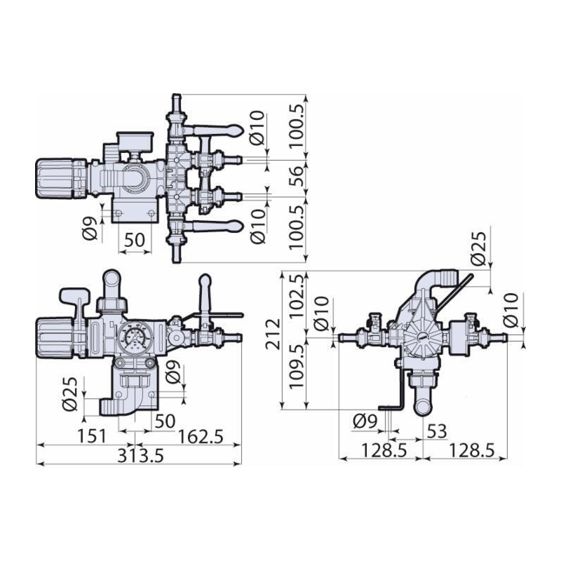 GRUPPO COMANDO AR GS35 DISTANZA S 4VIE