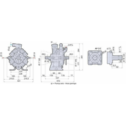 POMPA A MEMBRANA MOD. AR 1064 C/C