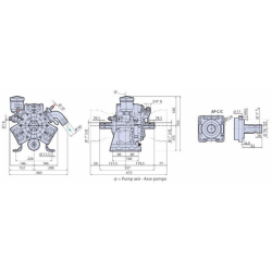 POMPA A MEMBRANA MOD.AR 813 C/C