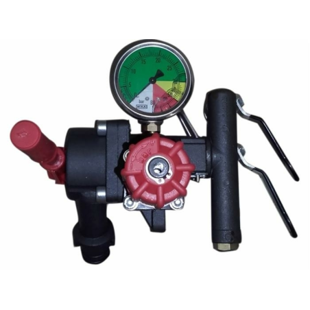 GRUPPO COMANDO AR VDR50 COMPLETO DI MANOMETRO E KIT SU POMPA/A DISTANZA