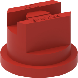 UGELLO A VENTAGLIO EF 80° ROSSO