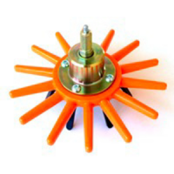 Stella a dita arancione flessibile Ø 250 mm