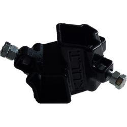 Connettore angolare standard, sinistro, per tubo 40 x 40 / 40 x 40 mm