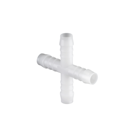 RACCORDO PUSH-ON A CROCE Ø 6