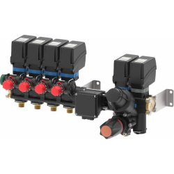 Gruppo comando proporzionale per atomizzatore a 4 vie