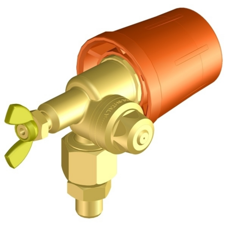 GETTO FARFALLA CON ANTIGOCCIA E PROTEZIONE TURBO BRAGLIA M61