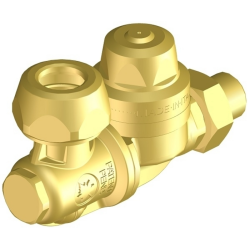 GETTO SINGOLO CON ANTIGOCCIA M66 G 1/4" M, GHIERA Ø 18