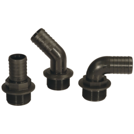 RACCORDO CURVO 45° 1"1/4M. D.35