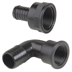 RACCORDO CURVO 3/4"FEMMINA Ø 30MM