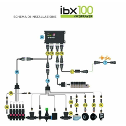 Cavo collegamento 9 funzioni idrauliche