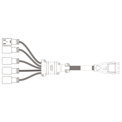 CAVO FINALE 2V+G+P+2ATT 5MT