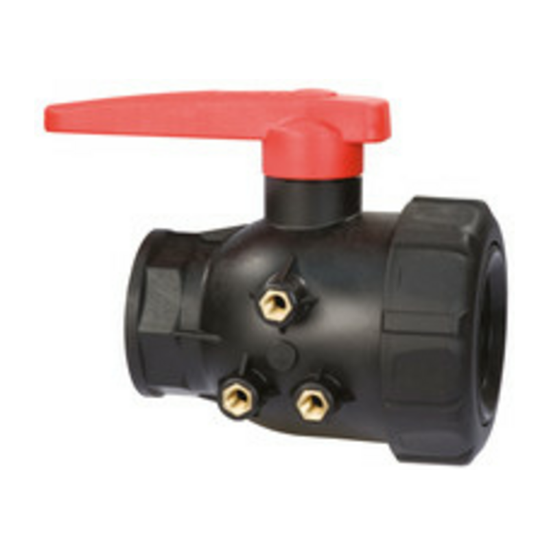 Valvola a sfera a 2 vie