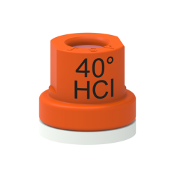 UGELLO A CONO CERAMICO HCI 40° ARANCIONE
