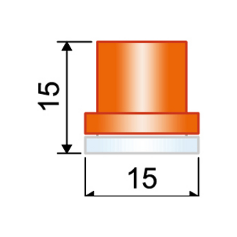 UGELLO A CONO CERAMICO HCI 40° VERDE
