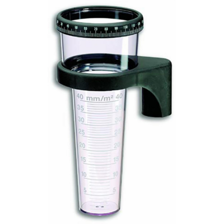 Pluviometro in plastica