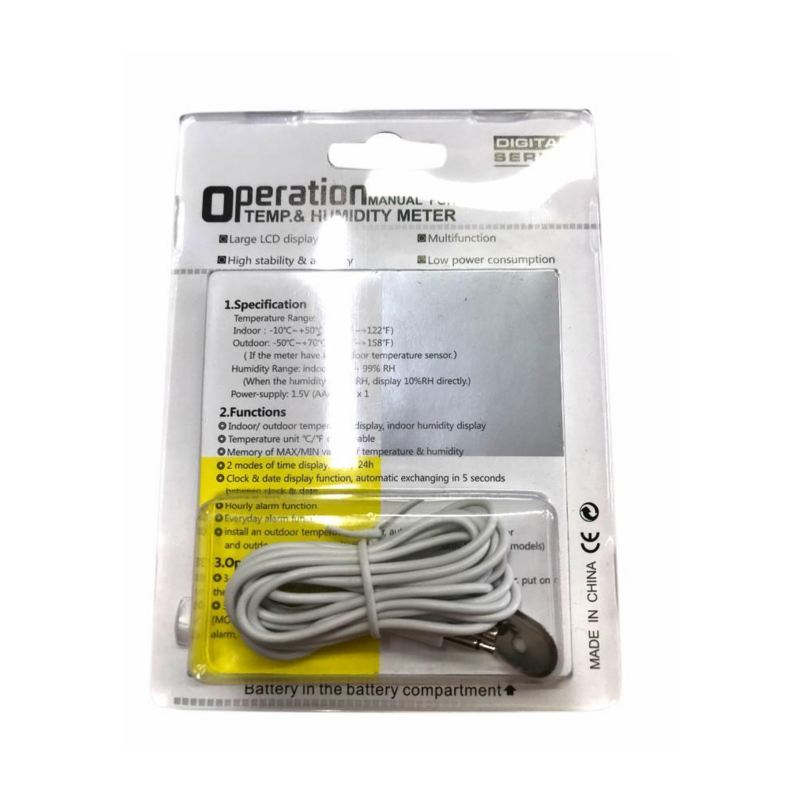 TERMOMETRO DIGITALE MIN/MAX