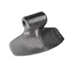 MAZZA STAMPATA L-170MM, S-70, H-80, ø FORI 16,5