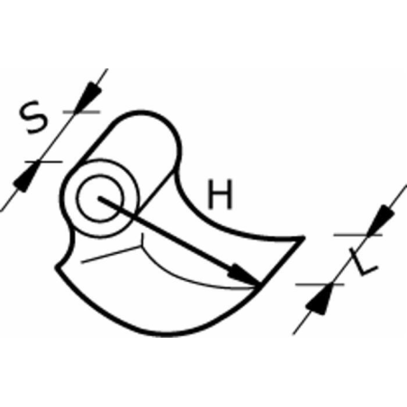 MAZZA STAMPATA ADATTABILE SEPPI"FORES."Ø30,5