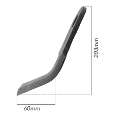 COLTELLO "Y" ADATTABILE SICMA 60X8Ø25,5