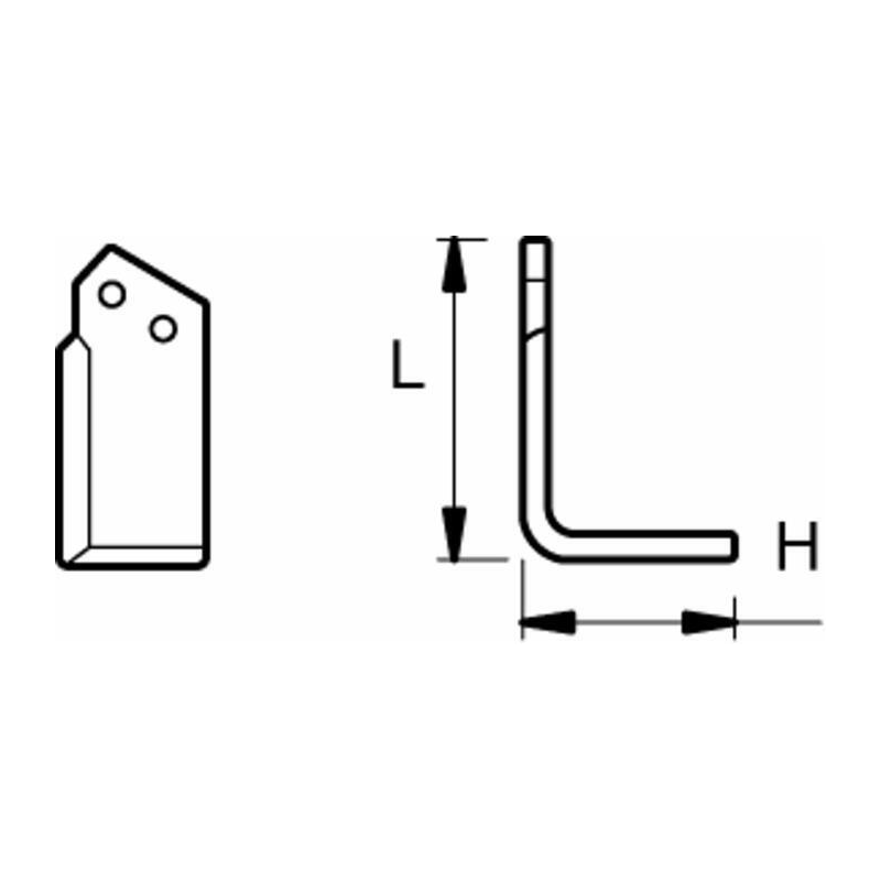 ZAPPA DX ADATTABILE HOWARD SQ, PIATTO 105X8, Ø16,5