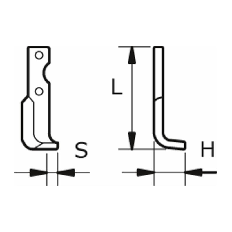 ZAPPA SX ADATTABILE , PIATTO 30X4 ,Ø 9