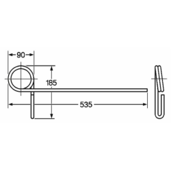 DENTE STRIGLIATORE ADATTABILE A COSTRUTTORI VARI