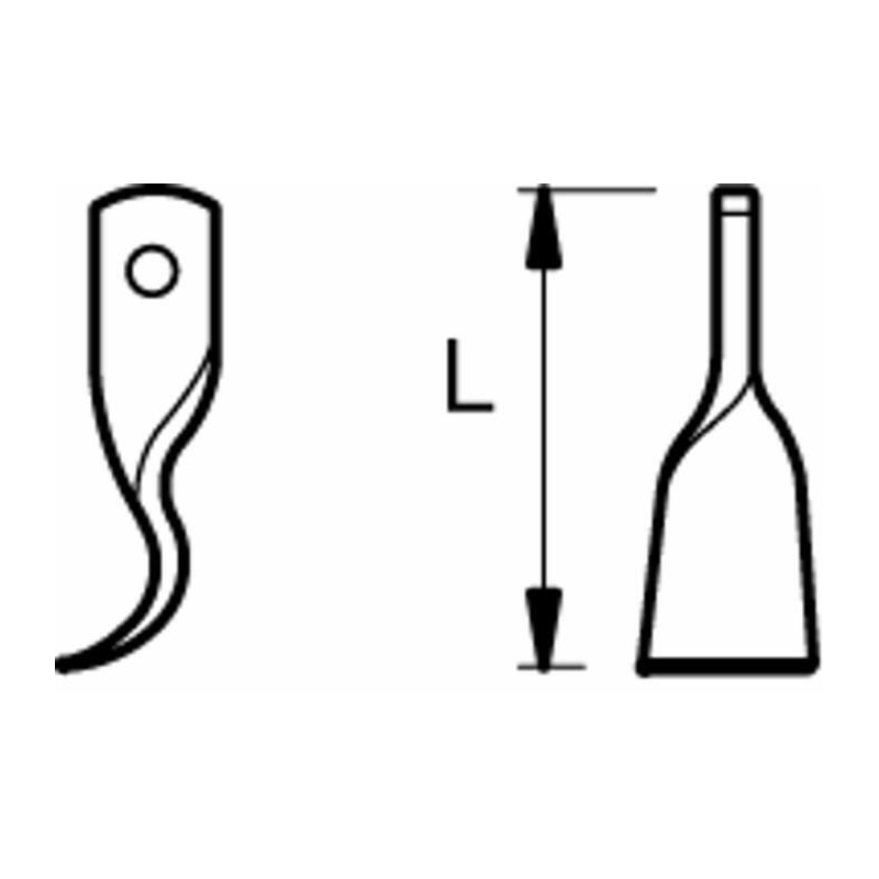 DENTE GIRATO ADATTABILE BRUNI