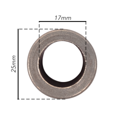 BOCCOLA H-25 L-28 FORO-16