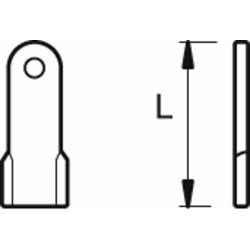 COLTELLO DIRITTO H-0 L-130