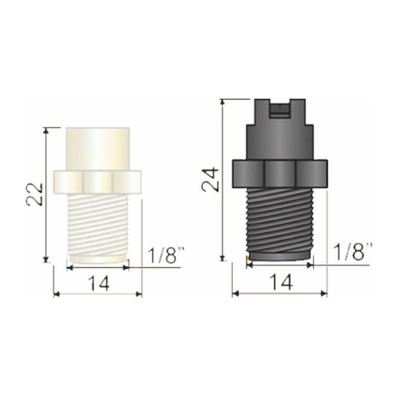 Ugello a ventaglio FFT 110° per nebulizzazione e sanificazione