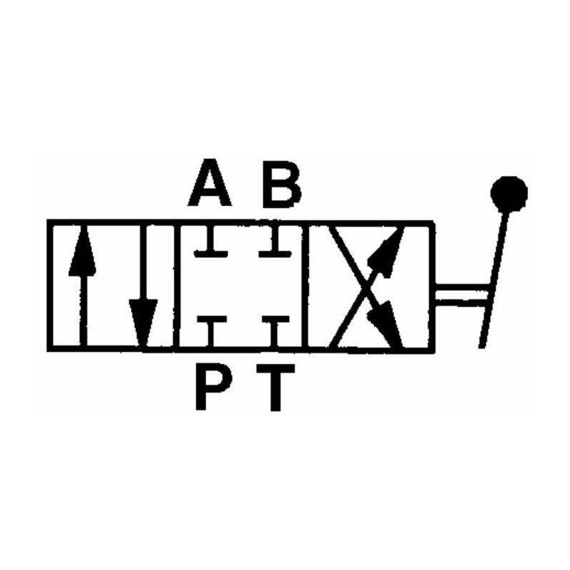 DEVIATORE DI FLUSSO A 4 VIE 1/2"