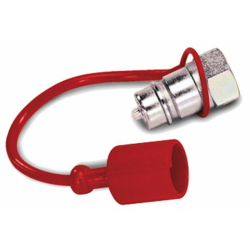 TAPPO PER INNESTO RAPIDO MASCHIO DA 1/4" COLORE ROSSO