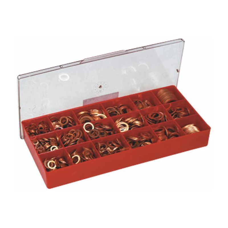 ASSORTIMENTO RONDELLE IN RAME 1650 PEZZI