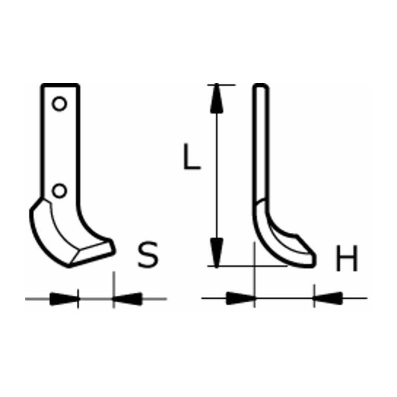 ZAPPA DX L-232,H-72,S-38,ØF.10,5